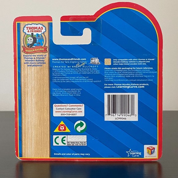 Learning Curve Thomas & Friends Wooden Railway BILLY #LC99046 *RARE* 2008 - Picture 2 of 15